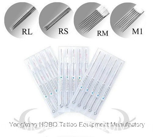 Durable Stainless Steel Disposable Tattoo Needles Supplies